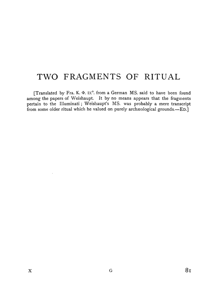 Original scan of The Equinox (Volume I, Number X), PDF page 121