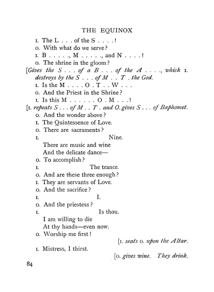 Original scan of The Equinox (Volume I, Number X), PDF page 124