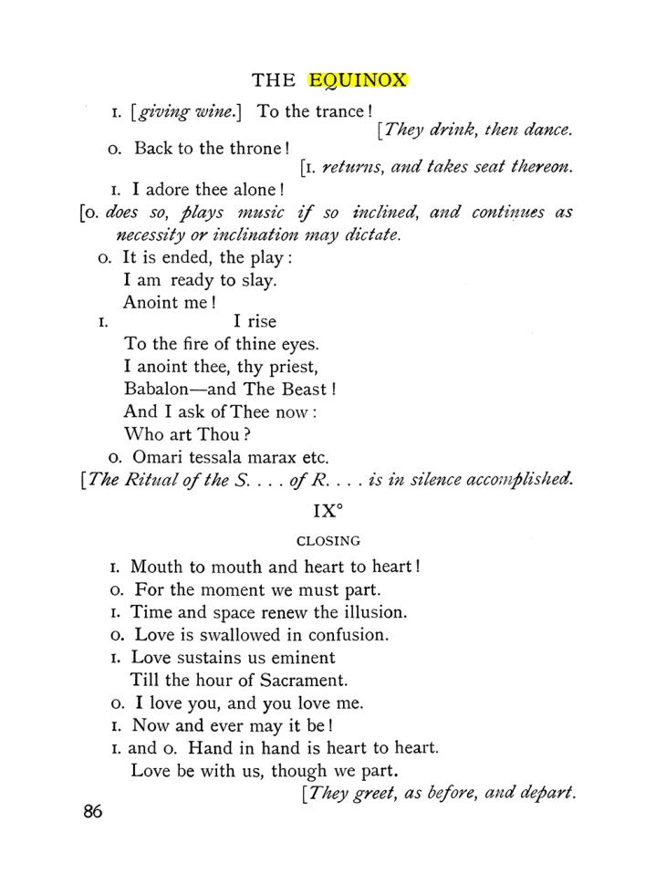 Original scan of The Equinox (Volume I, Number X), PDF page 126