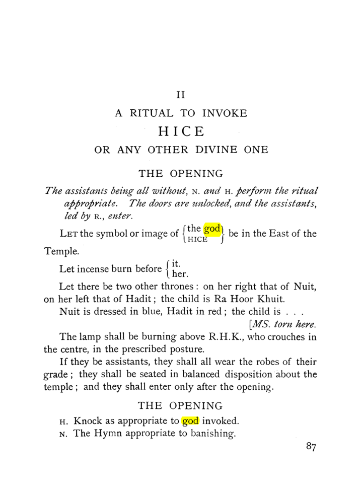 Original scan of The Equinox (Volume I, Number X), PDF page 127