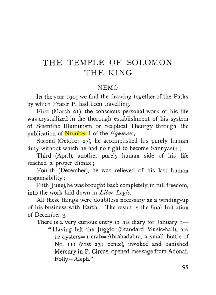 Original scan of The Equinox (Volume I, Number X), PDF page 135