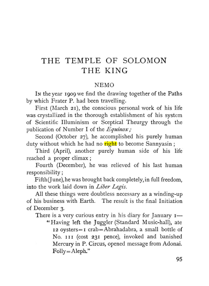Original scan of The Equinox (Volume I, Number X), PDF page 135