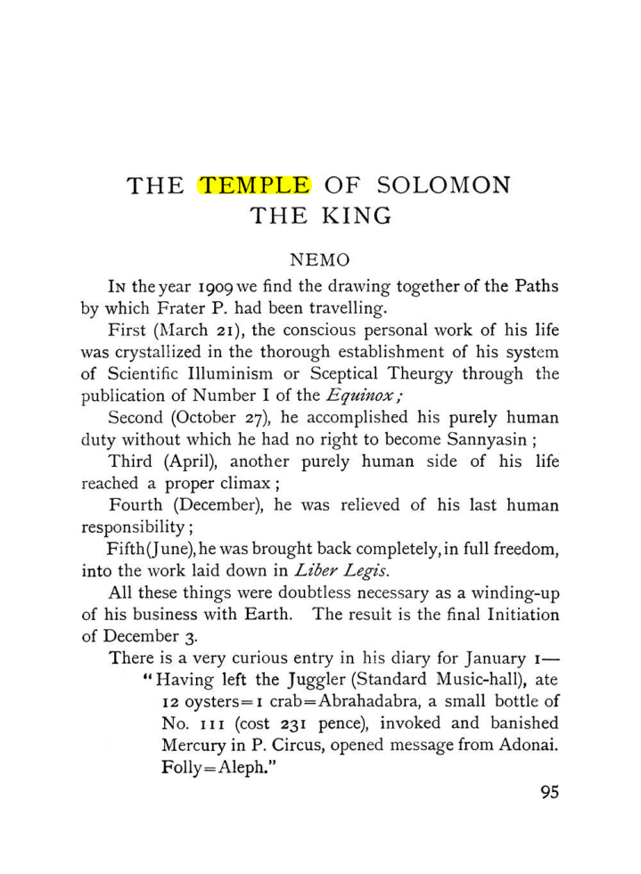 Original scan of The Equinox (Volume I, Number X), PDF page 135