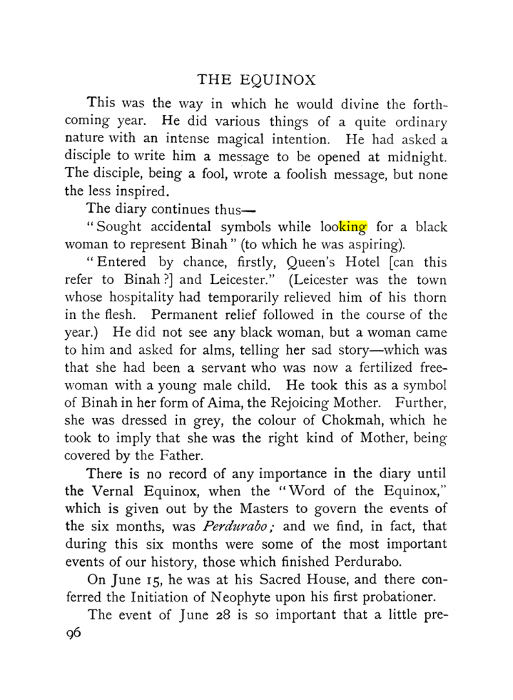 Original scan of The Equinox (Volume I, Number X), PDF page 136