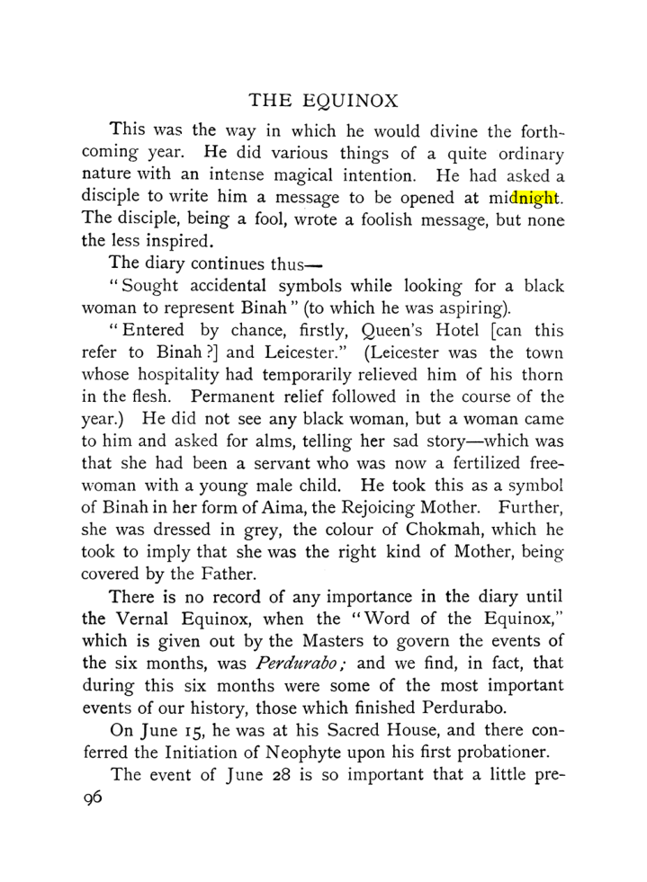 Original scan of The Equinox (Volume I, Number X), PDF page 136