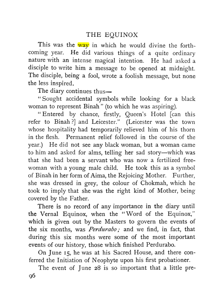 Original scan of The Equinox (Volume I, Number X), PDF page 136