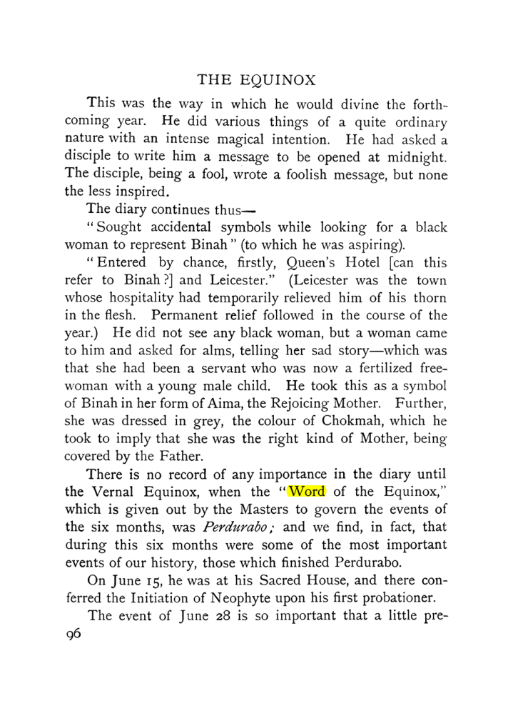 Original scan of The Equinox (Volume I, Number X), PDF page 136