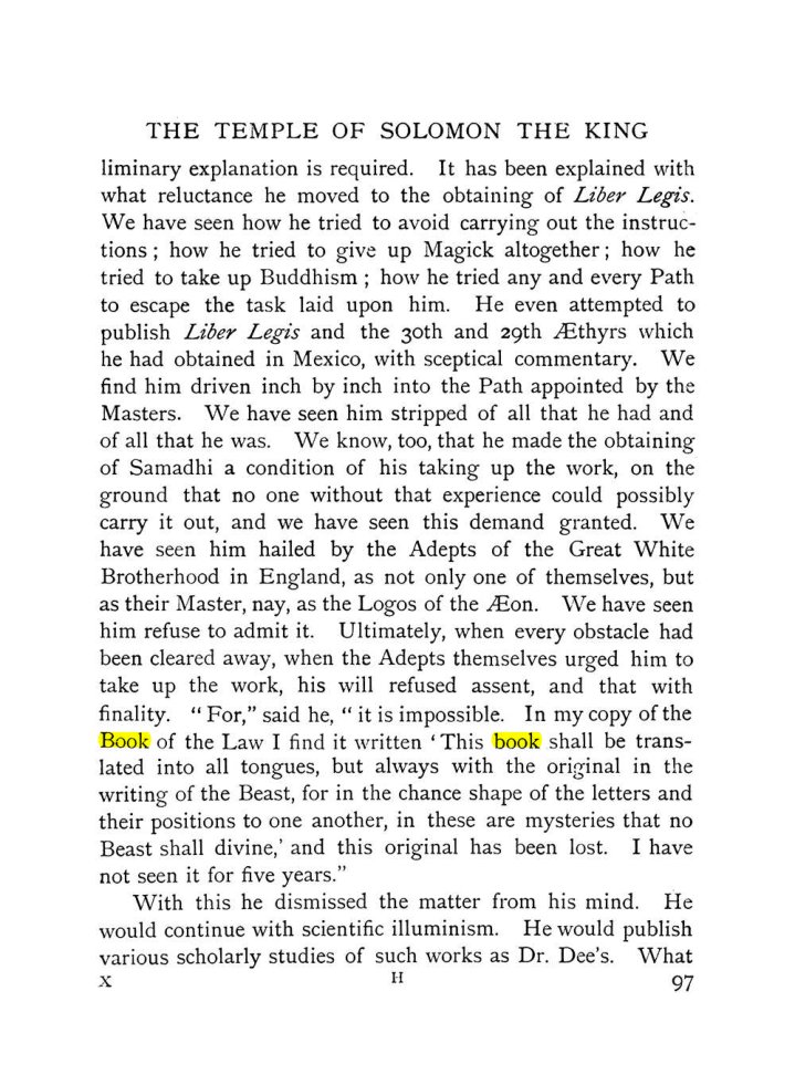Original scan of The Equinox (Volume I, Number X), PDF page 137