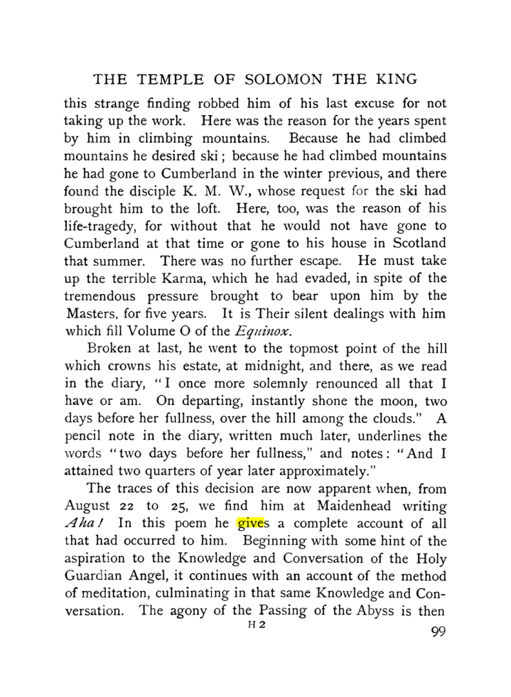 Original scan of The Equinox (Volume I, Number X), PDF page 139