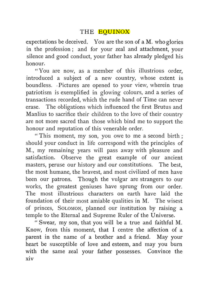 Original scan of The Equinox (Volume I, Number X), PDF page 14