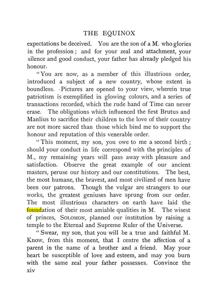 Original scan of The Equinox (Volume I, Number X), PDF page 14