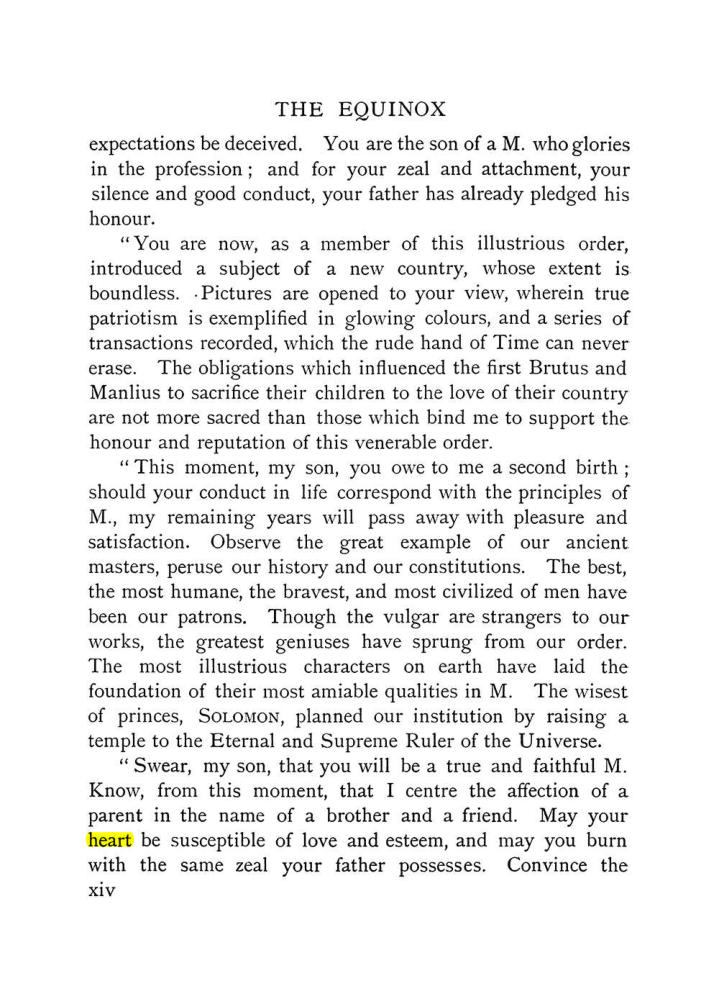 Original scan of The Equinox (Volume I, Number X), PDF page 14