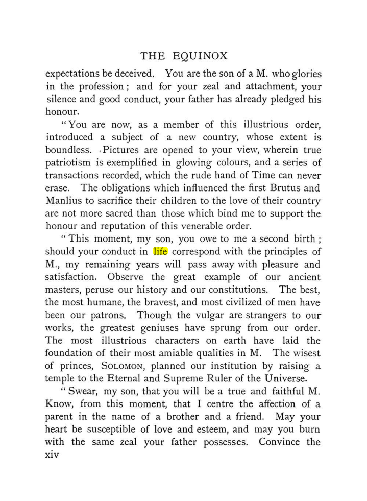 Original scan of The Equinox (Volume I, Number X), PDF page 14