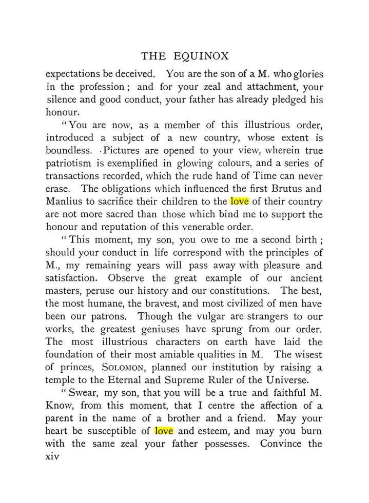 Original scan of The Equinox (Volume I, Number X), PDF page 14