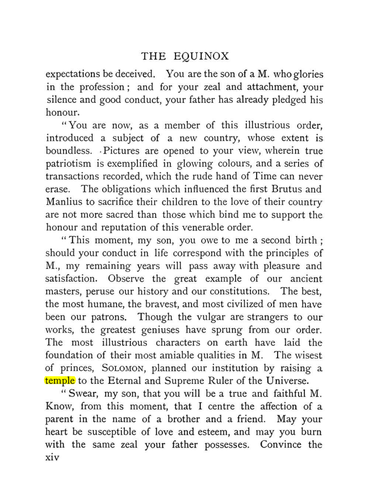 Original scan of The Equinox (Volume I, Number X), PDF page 14