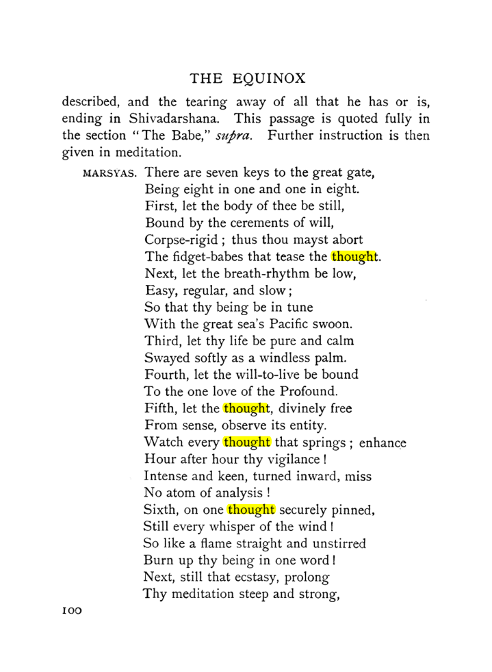Original scan of The Equinox (Volume I, Number X), PDF page 140