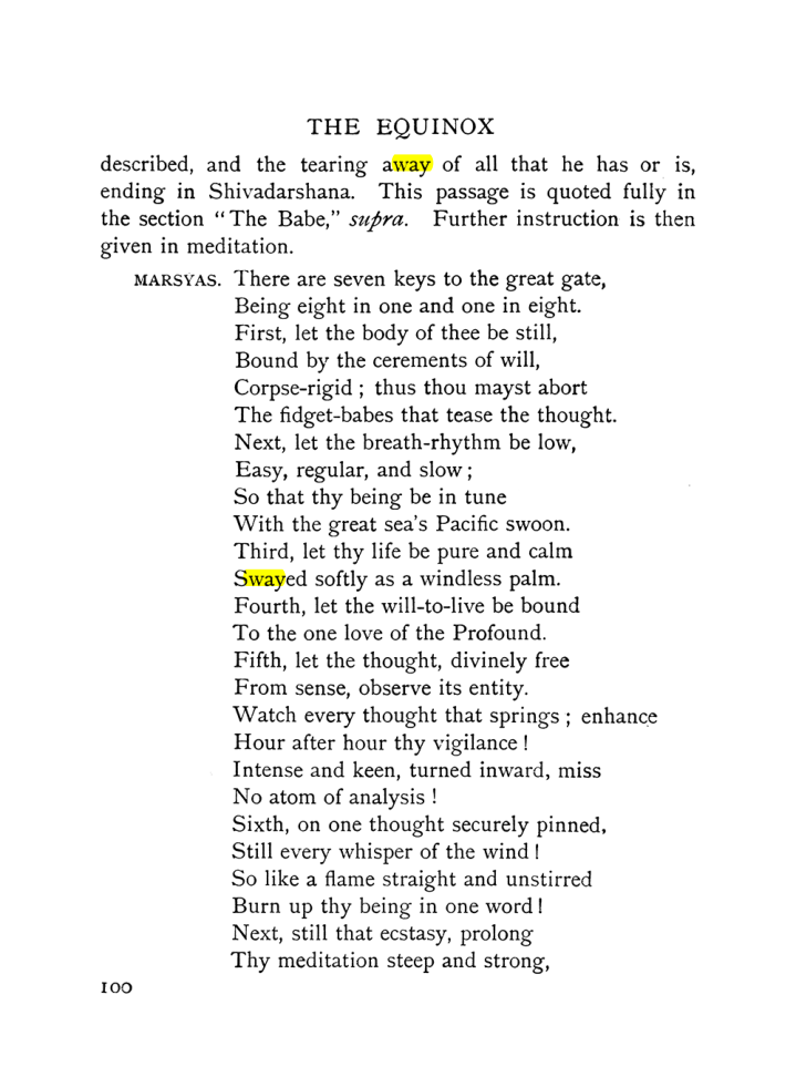 Original scan of The Equinox (Volume I, Number X), PDF page 140