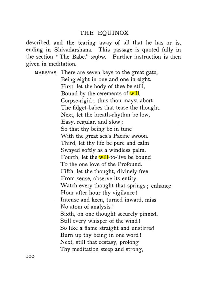 Original scan of The Equinox (Volume I, Number X), PDF page 140