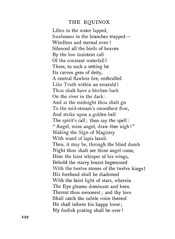 Original scan of The Equinox (Volume I, Number X), PDF page 142