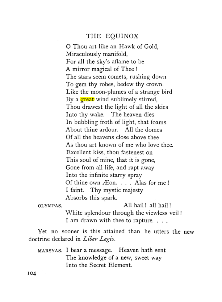 Original scan of The Equinox (Volume I, Number X), PDF page 144