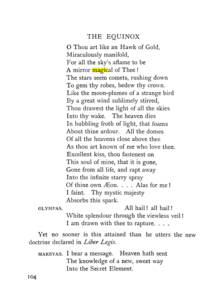 Original scan of The Equinox (Volume I, Number X), PDF page 144