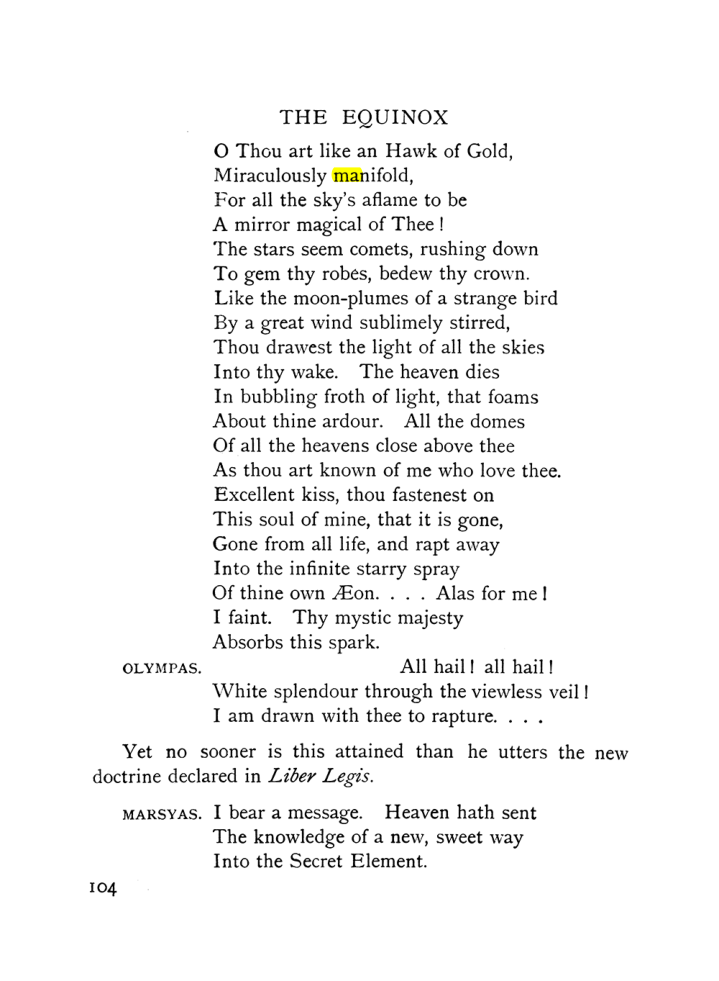 Original scan of The Equinox (Volume I, Number X), PDF page 144