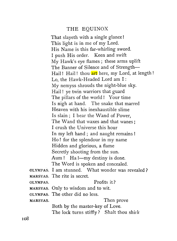 Original scan of The Equinox (Volume I, Number X), PDF page 148