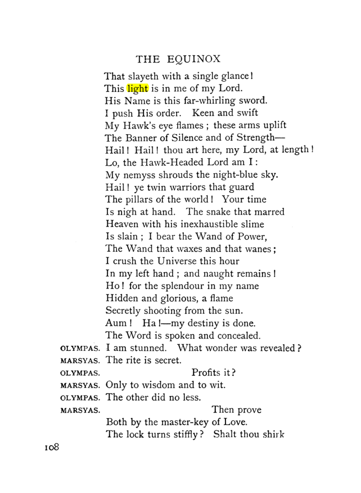 Original scan of The Equinox (Volume I, Number X), PDF page 148
