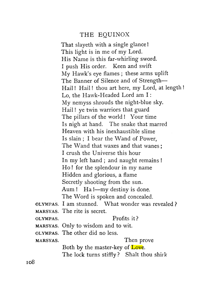 Original scan of The Equinox (Volume I, Number X), PDF page 148