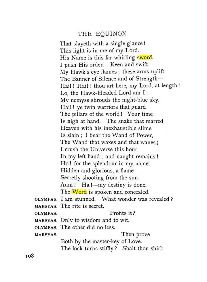 Original scan of The Equinox (Volume I, Number X), PDF page 148