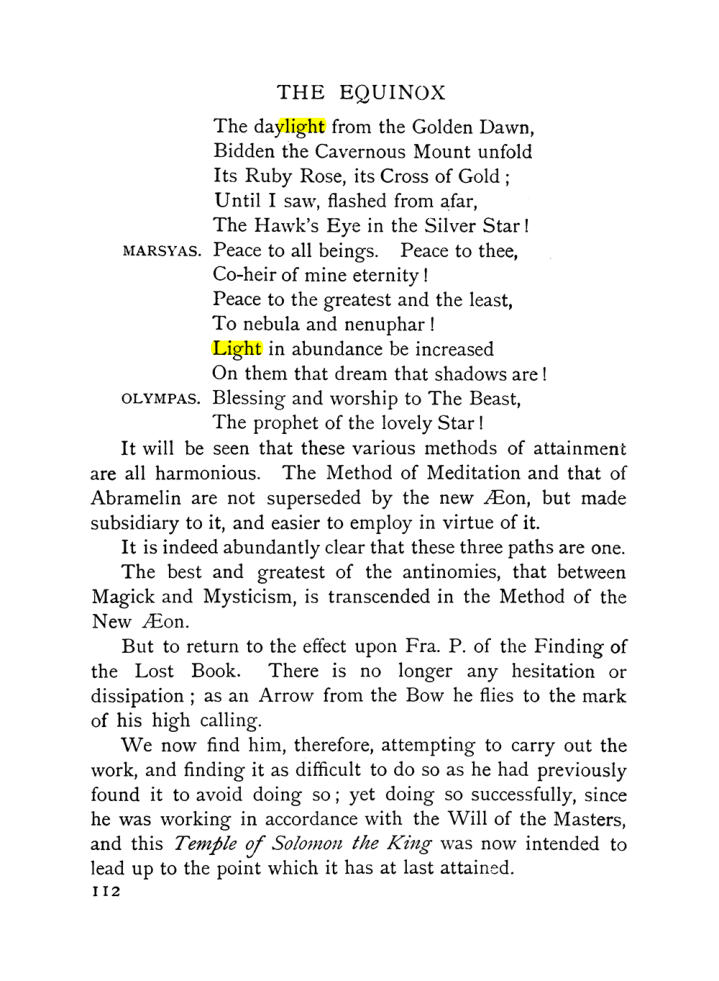 Original scan of The Equinox (Volume I, Number X), PDF page 152