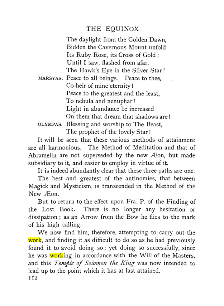 Original scan of The Equinox (Volume I, Number X), PDF page 152
