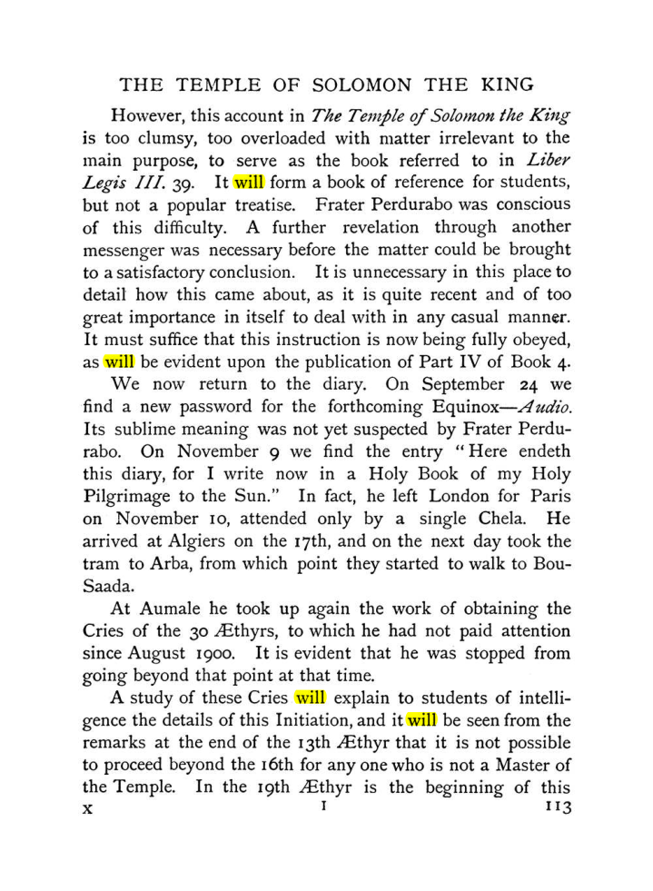 Original scan of The Equinox (Volume I, Number X), PDF page 153