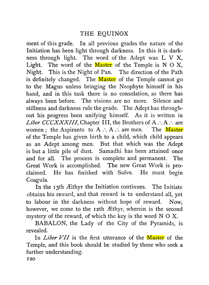 Original scan of The Equinox (Volume I, Number X), PDF page 160