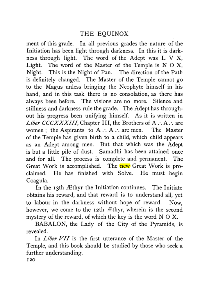Original scan of The Equinox (Volume I, Number X), PDF page 160