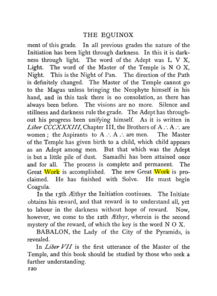 Original scan of The Equinox (Volume I, Number X), PDF page 160
