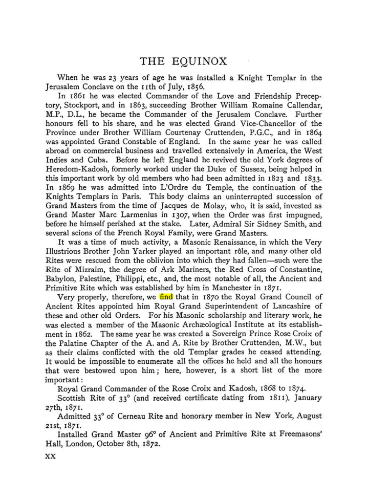 Original scan of The Equinox (Volume I, Number X), PDF page 20