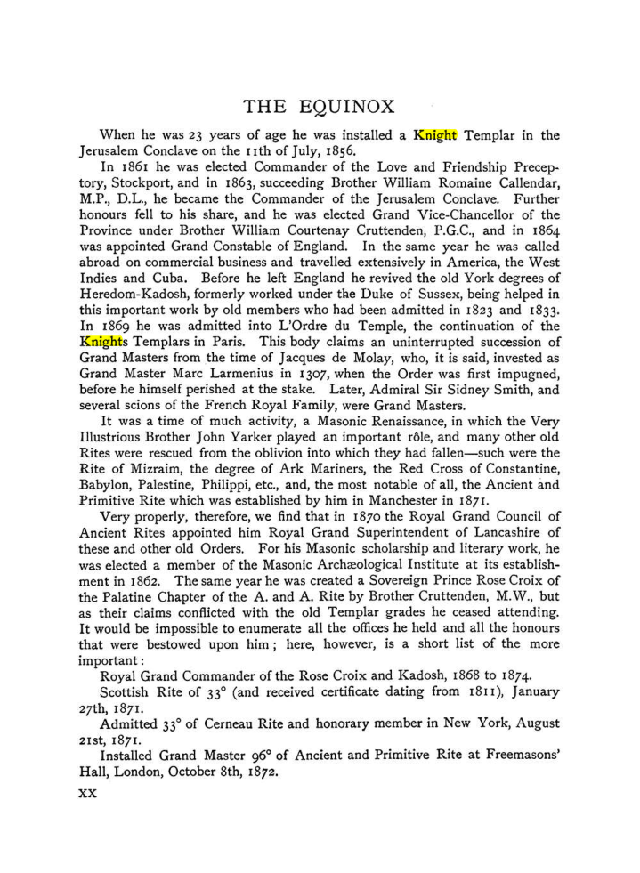 Original scan of The Equinox (Volume I, Number X), PDF page 20
