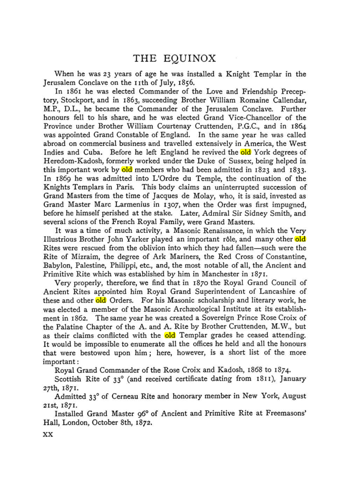 Original scan of The Equinox (Volume I, Number X), PDF page 20