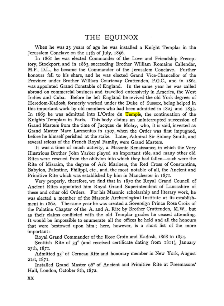 Original scan of The Equinox (Volume I, Number X), PDF page 20
