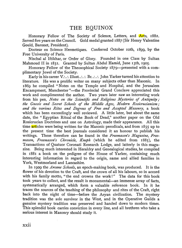 Original scan of The Equinox (Volume I, Number X), PDF page 22