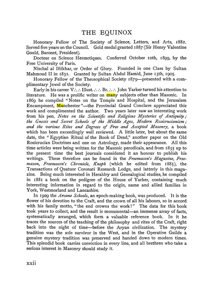 Original scan of The Equinox (Volume I, Number X), PDF page 22
