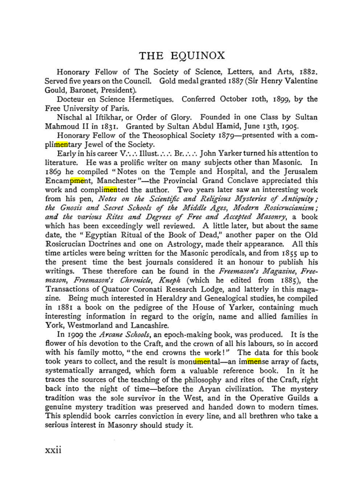 Original scan of The Equinox (Volume I, Number X), PDF page 22