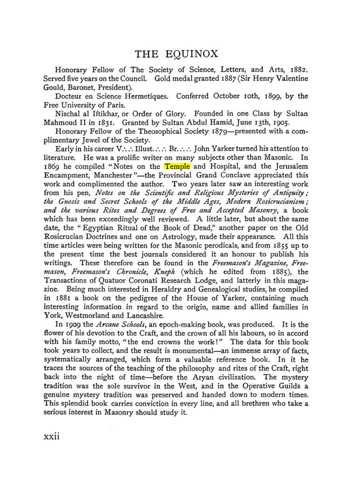 Original scan of The Equinox (Volume I, Number X), PDF page 22