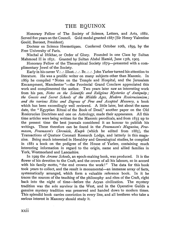Original scan of The Equinox (Volume I, Number X), PDF page 22