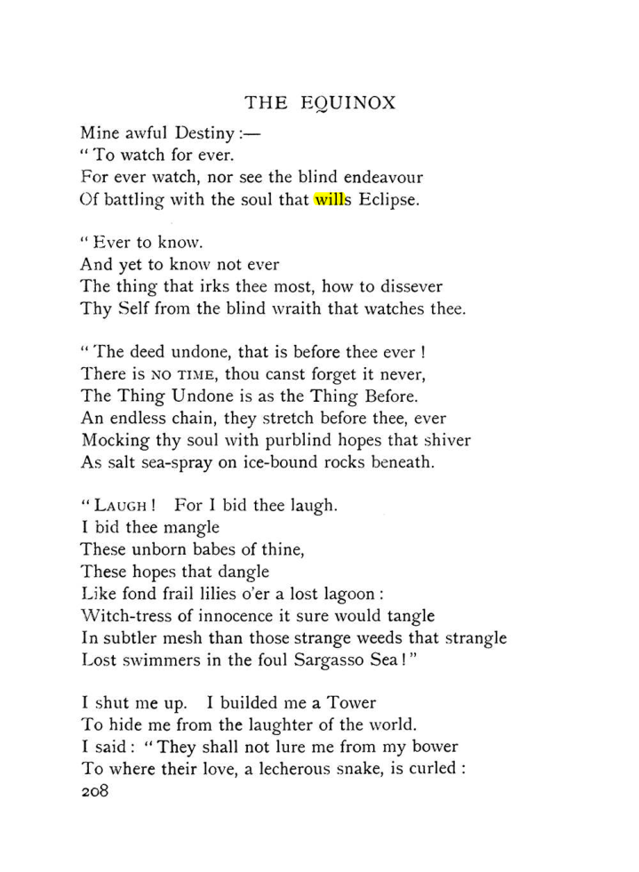 Original scan of The Equinox (Volume I, Number X), PDF page 246