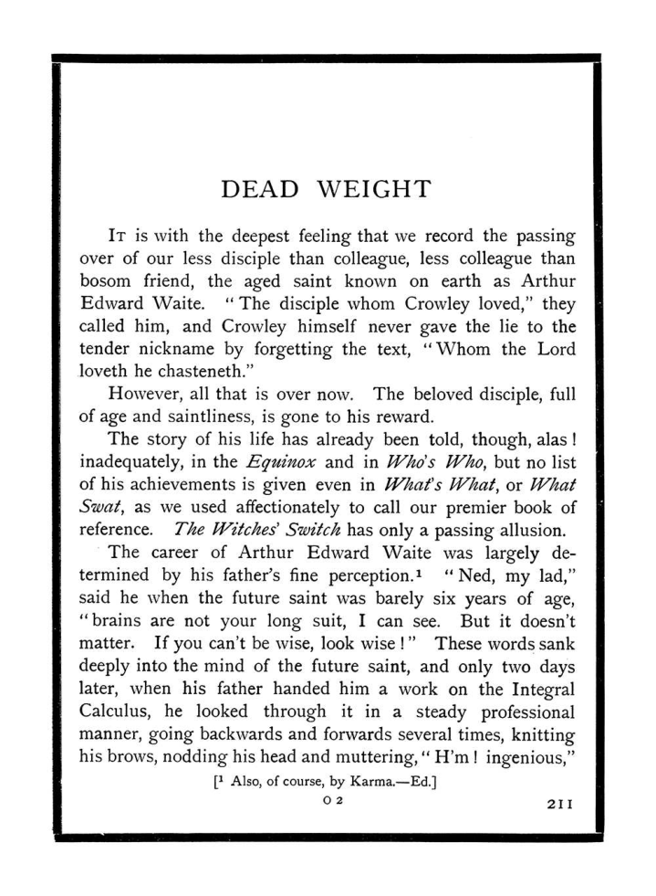 Original scan of The Equinox (Volume I, Number X), PDF page 249