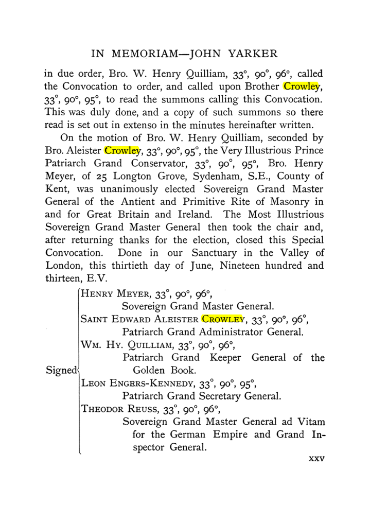 Original scan of The Equinox (Volume I, Number X), PDF page 25