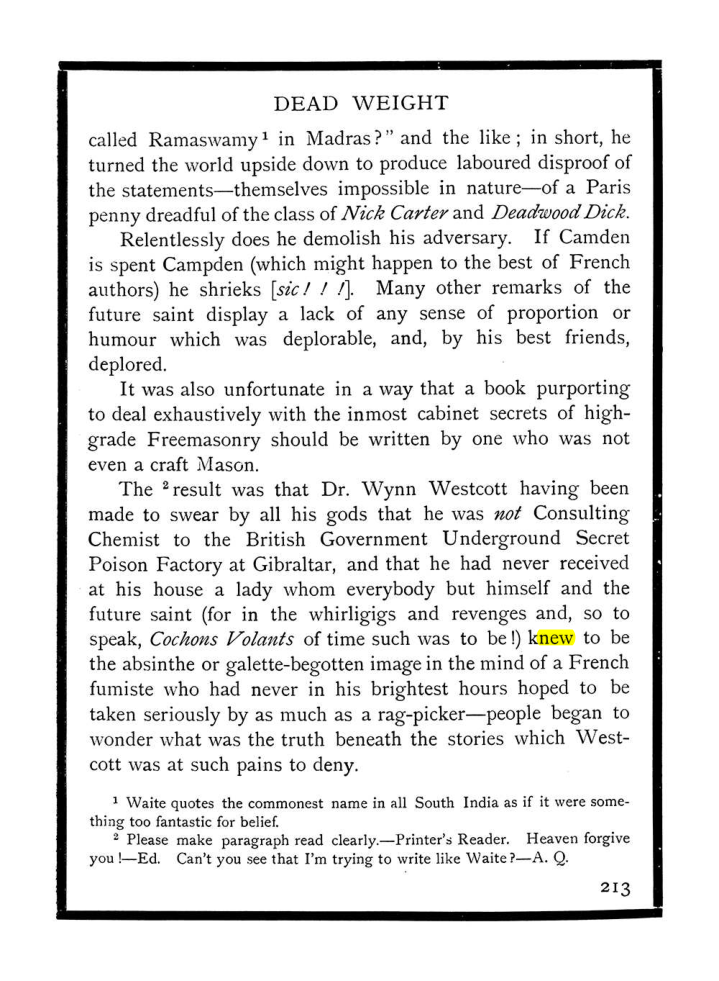 Original scan of The Equinox (Volume I, Number X), PDF page 251