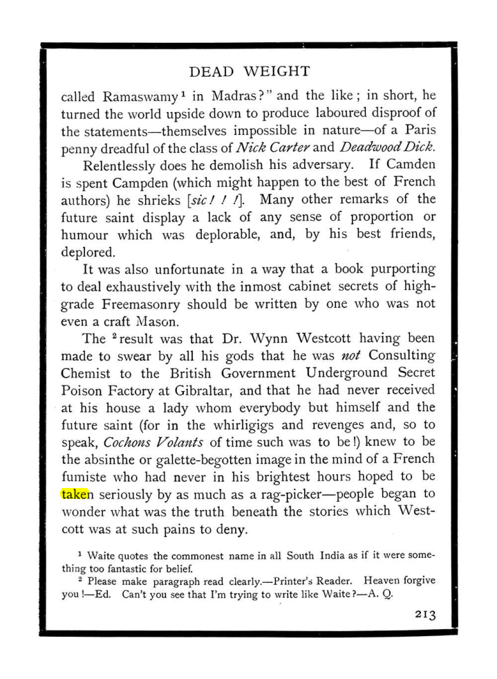 Original scan of The Equinox (Volume I, Number X), PDF page 251